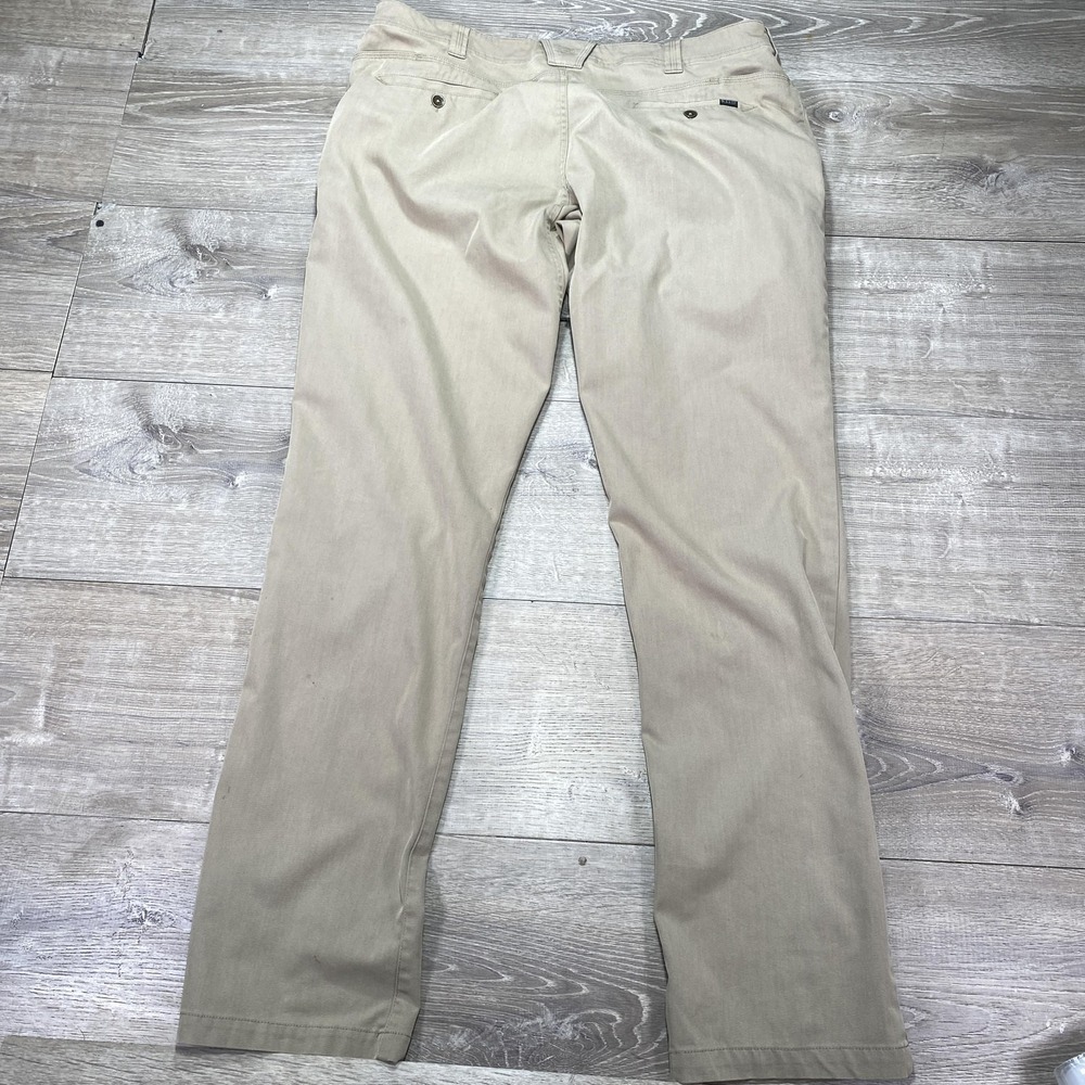 5.11 Tactical Pants Mens 36 Khaki Beige Chino Utility Straight Leg 74481 - Picture 5 of 10